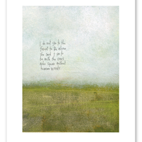 bird & brush: child of the forest art print