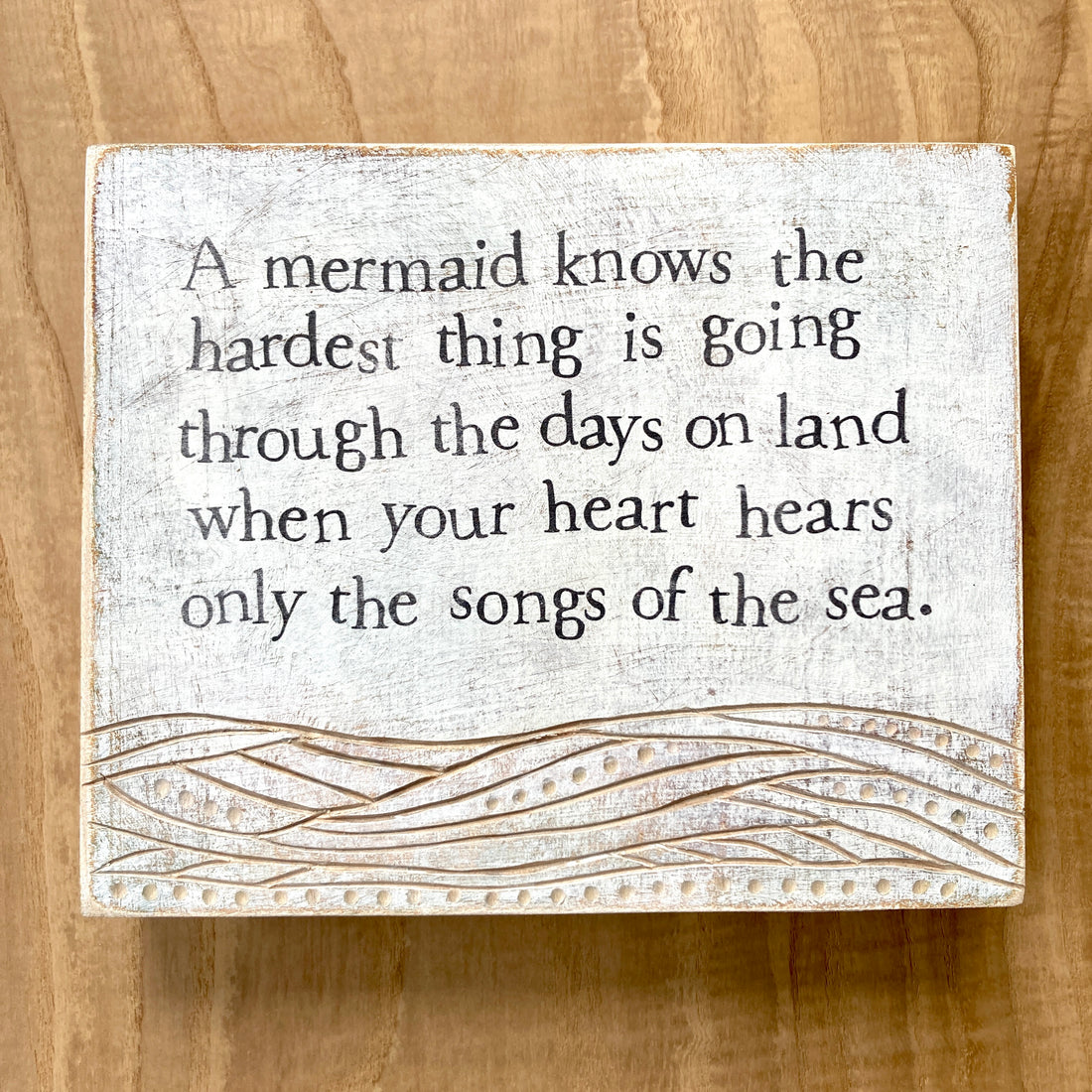 woodcut storyblock: songs of the sea