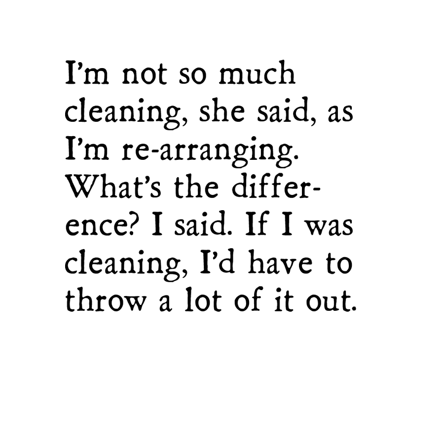 greeting card: cleaning
