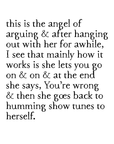 everyday angels: closing argument art print