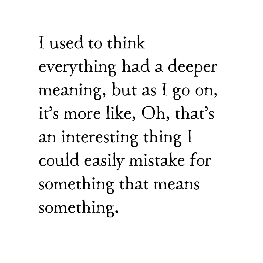 deeper meaning art print