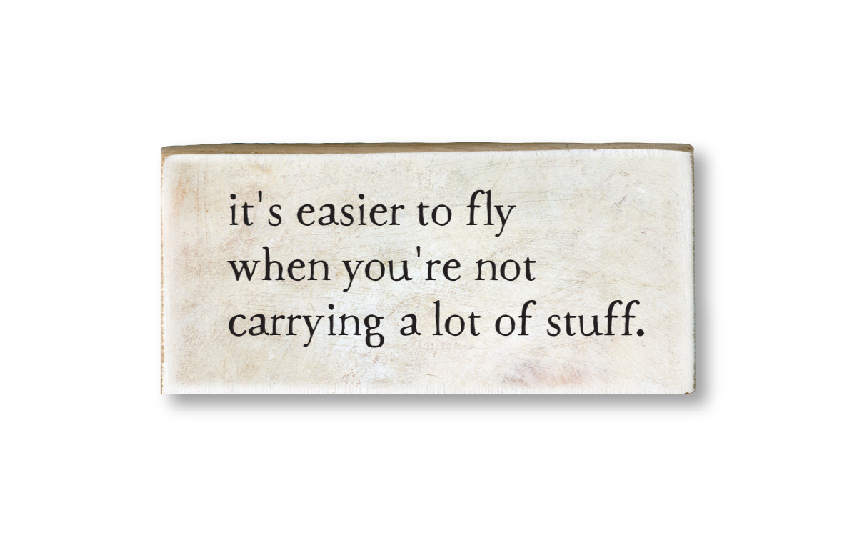 whispers: easier to fly