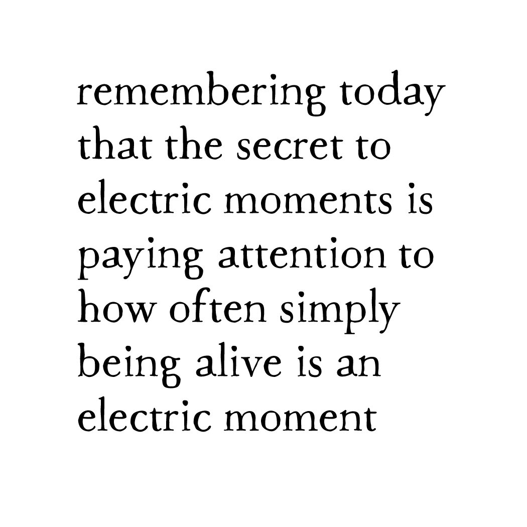 electric moments art print