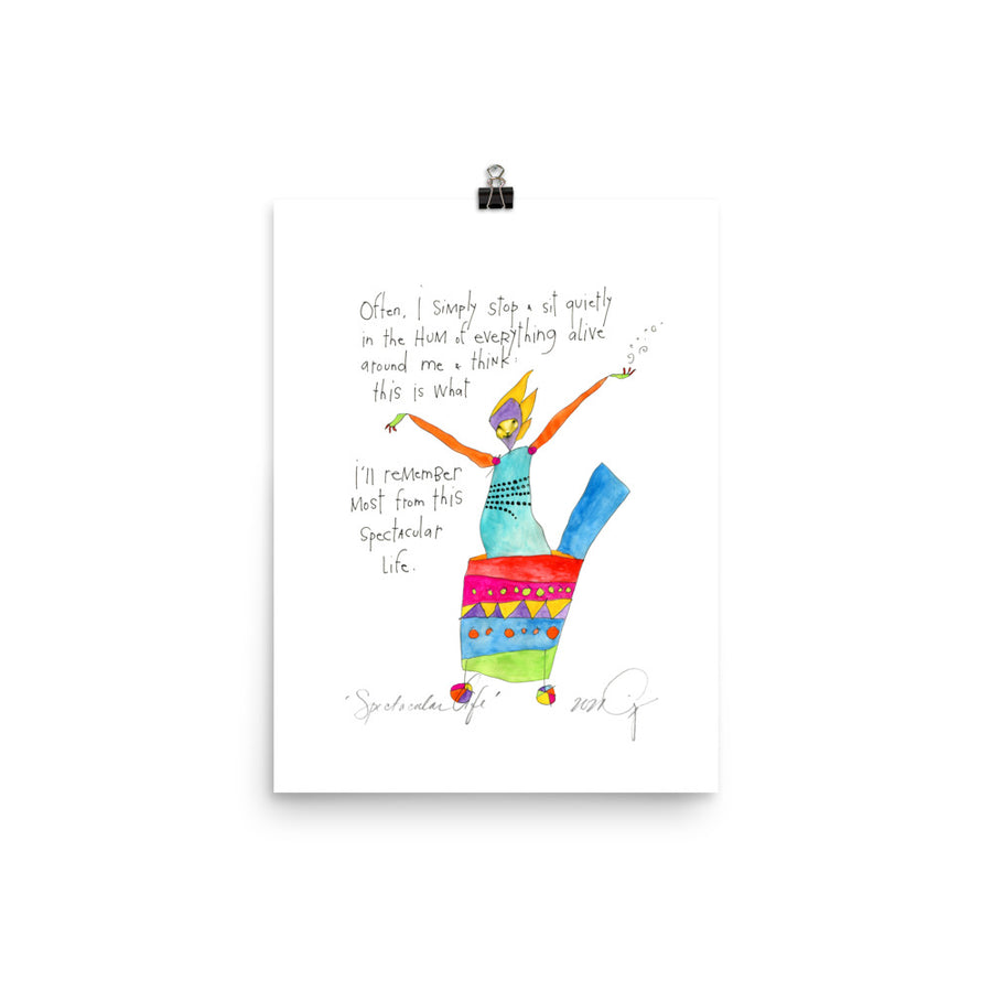 international spectacular life print