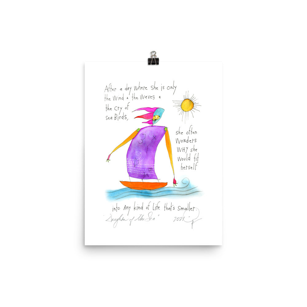 international daughter of the sea print