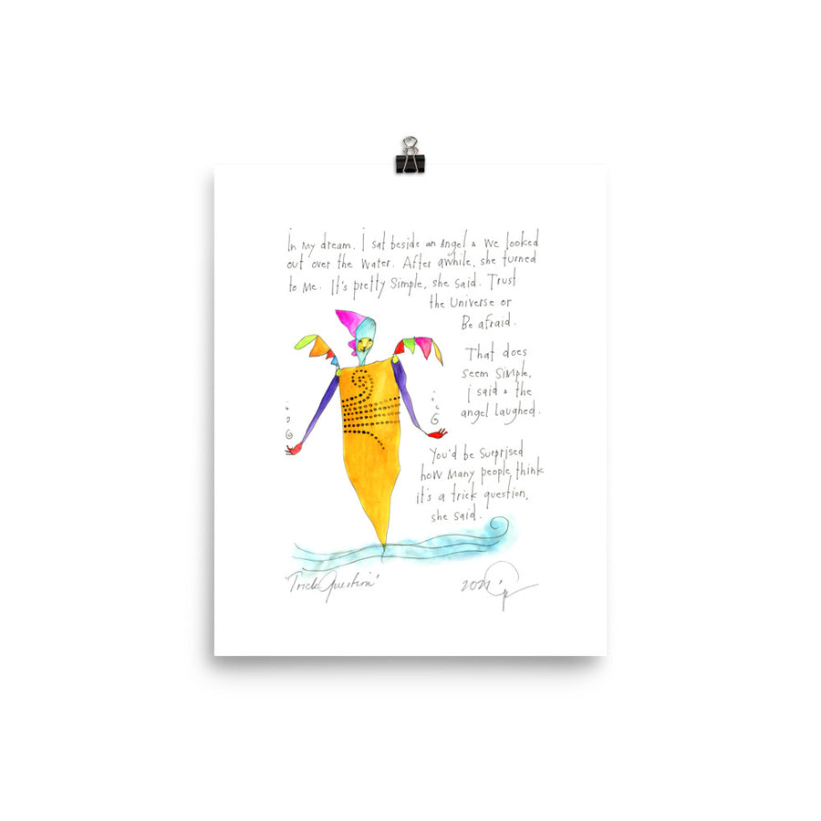 international trick question print