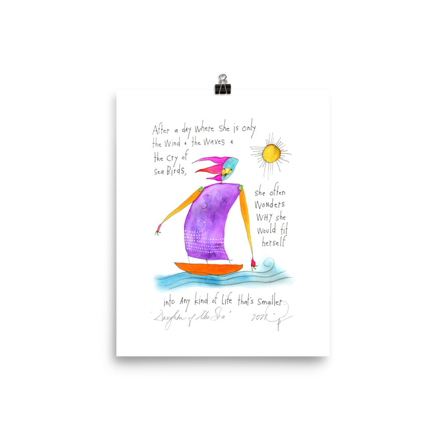 international daughter of the sea print