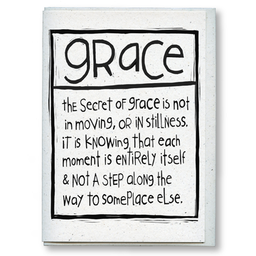 greeting card: grace
