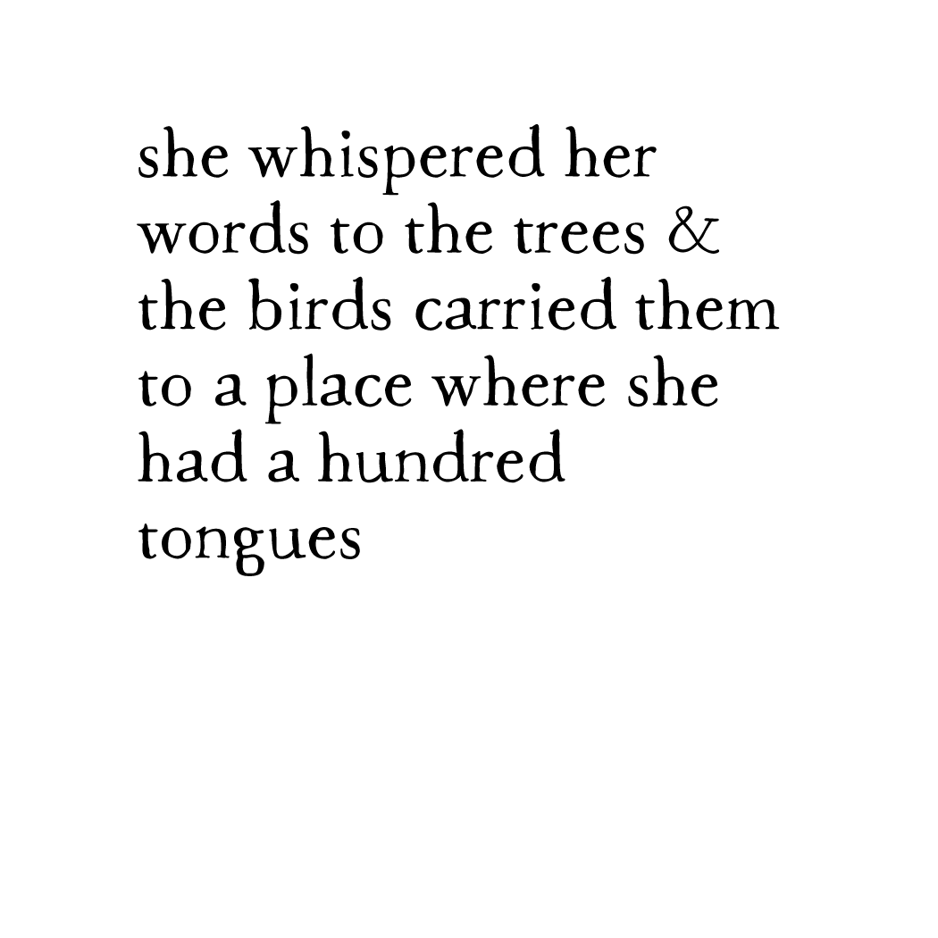 whispers: a hundred tongues