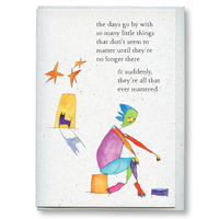 greeting card: little matters