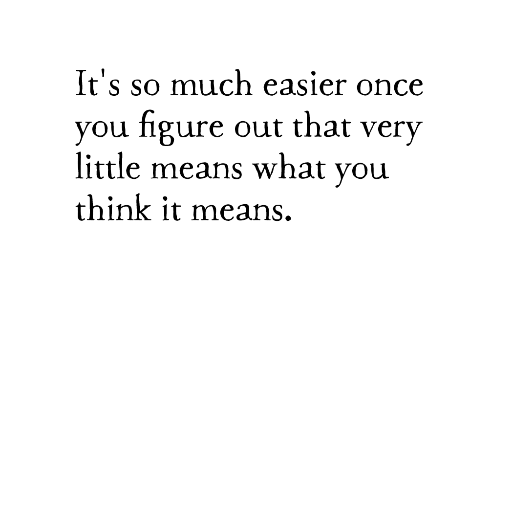 little means art print