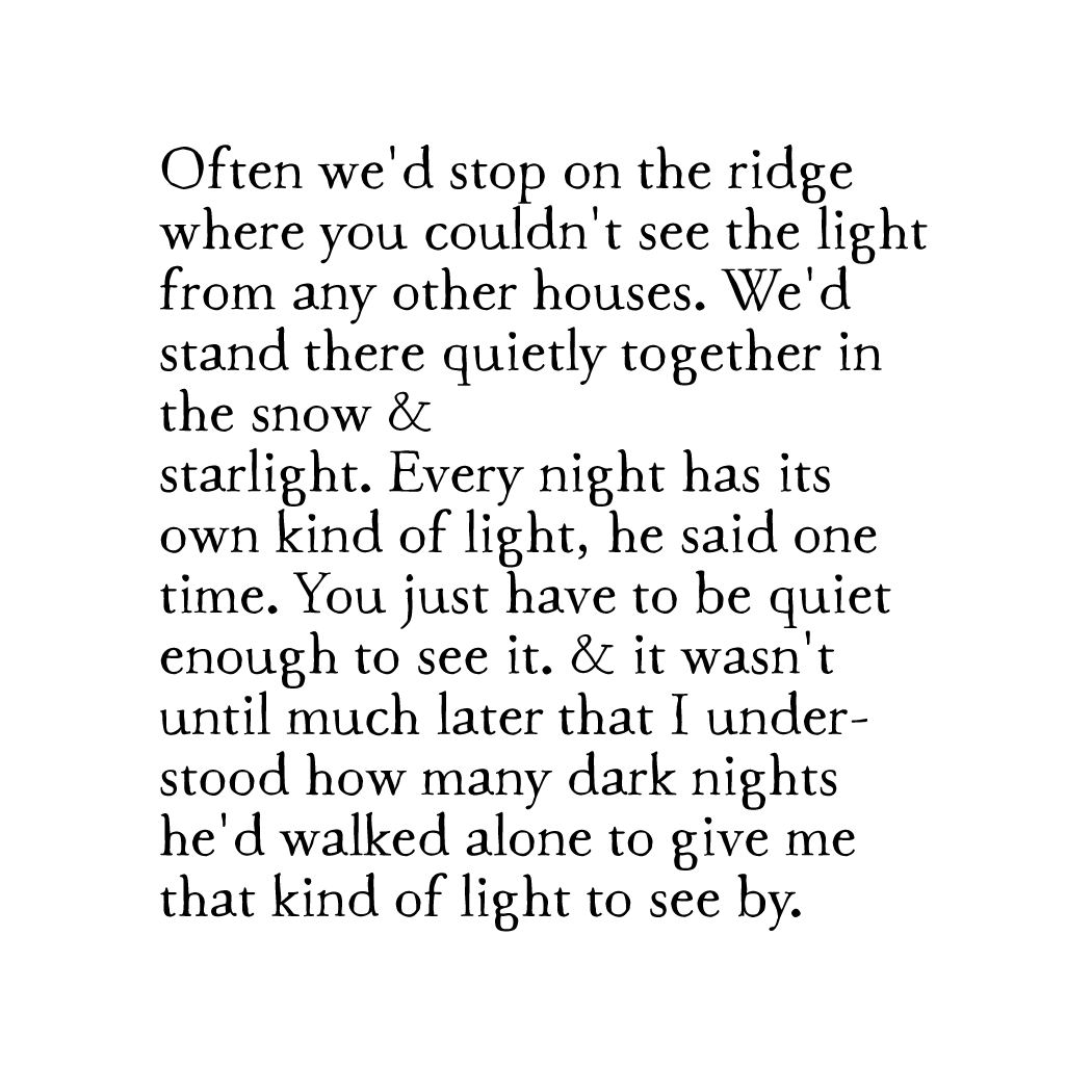 night light art print