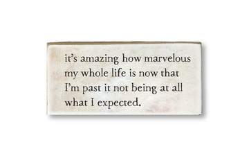 whispers: past expectations