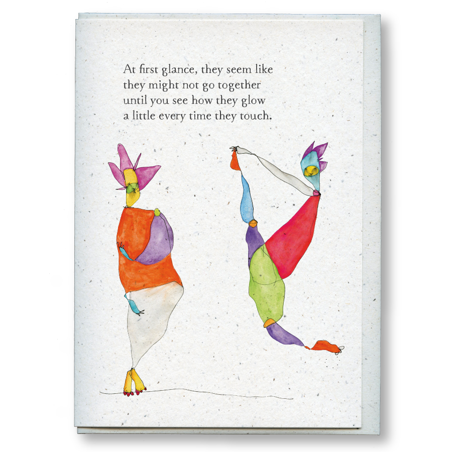 greeting card: perfect fit