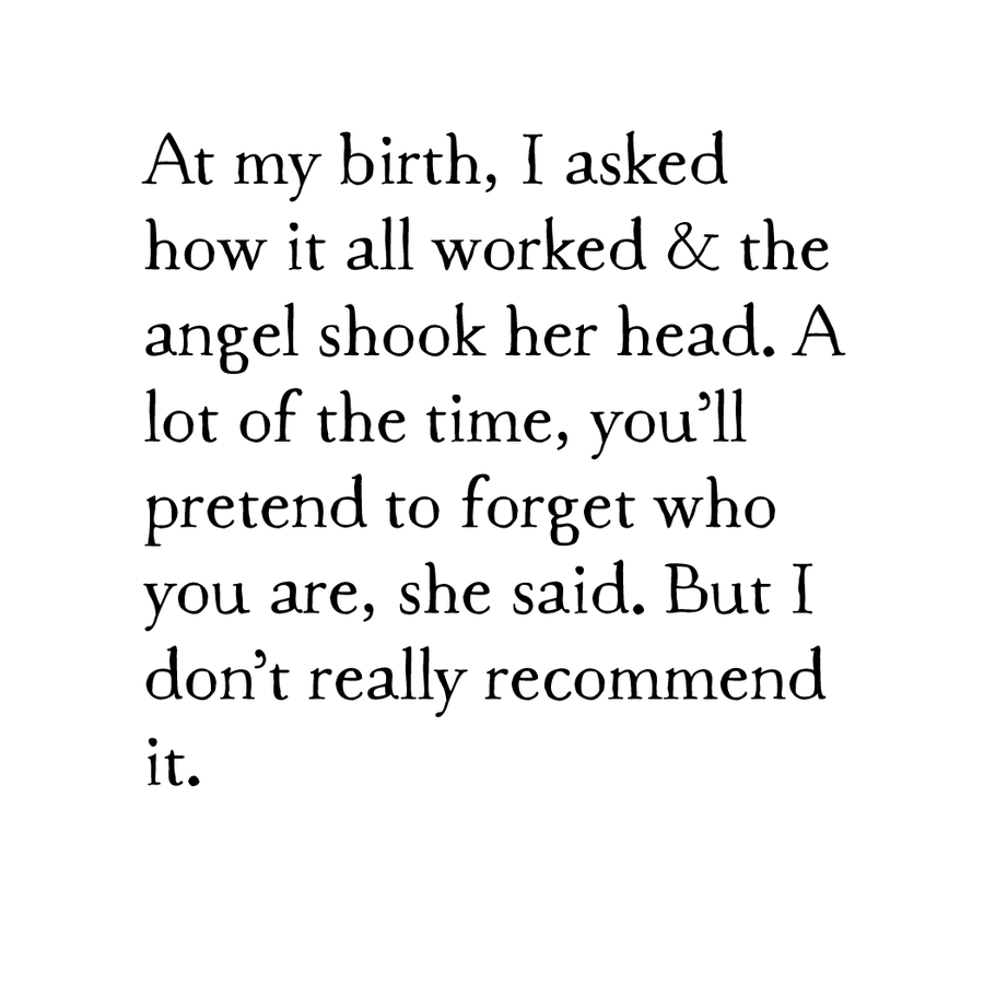 everyday angels: recommendation art print