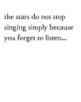 whispers: singing stars