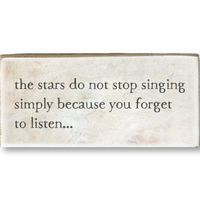 whispers: singing stars